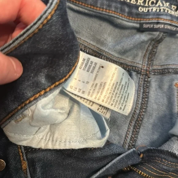 AEO High Rise Jegging-Dark Wash - Picture 4 of 5